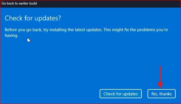 How to Rollback Windows Update from 24H2 to 23H2 5 how to rollback Windows update