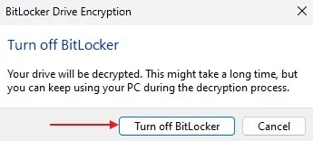 How to Disable BitLocker in windows 11 3 Disable BitLocker