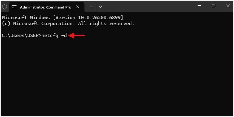 How to Reset Network Settings in Windows 6 Run netcfg -d command in Command Prompt to reset network settings in Windows 11