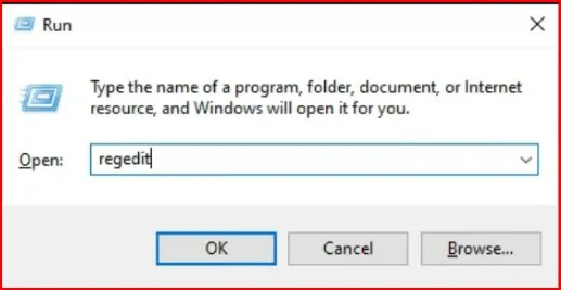How to Fix “The Disk Is Write Protected” USB Error 5 Type regedit in Run box to open Registry Editor in Windows