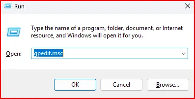 How to Prevent Proxy Settings in Windows 11 2 Open Group Policy Editor using gpedit.msc in Windows 11