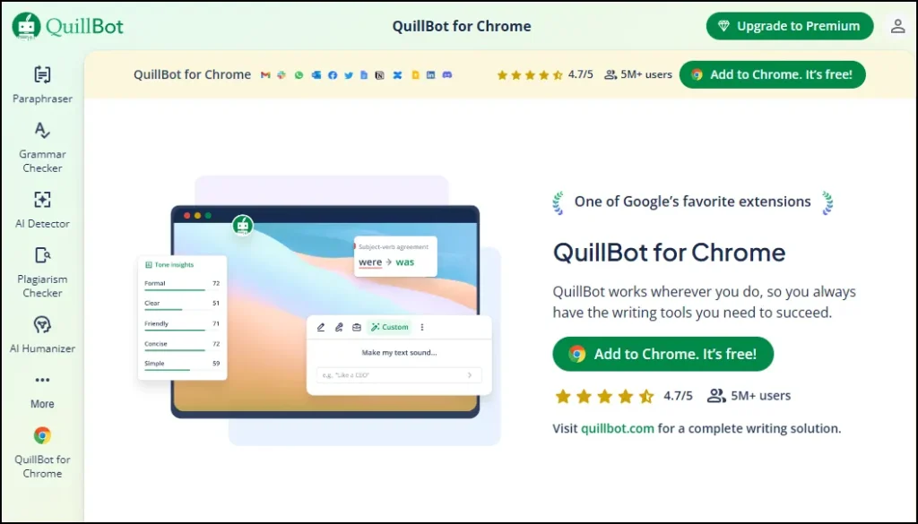 Top 10 Free AI Tools for Students in 2026 7 QuillBot AI paraphrasing and rewriting tool for students