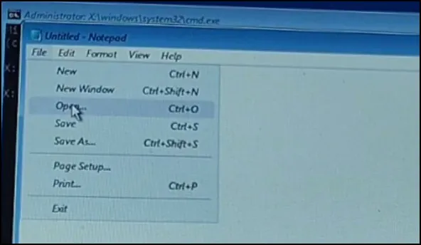How to Create a Custom Windows 11 ISO with Installed Apps and Settings (Using DISM) 6 Open File dialog from Notepad in WinRE