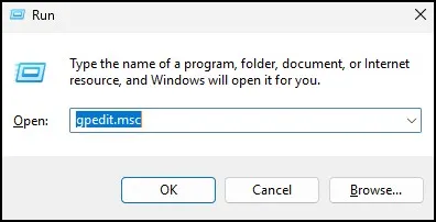 How to Turn Off Password Expiry in Windows 10/11 9 Opening Local Group Policy Editor using gpedit.msc in Windows 11